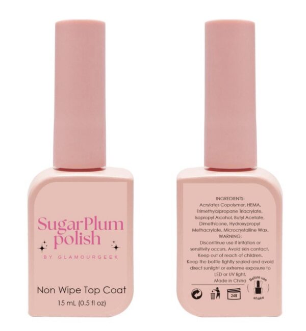 SugarPlum Polish - Non Wipe Top Coat